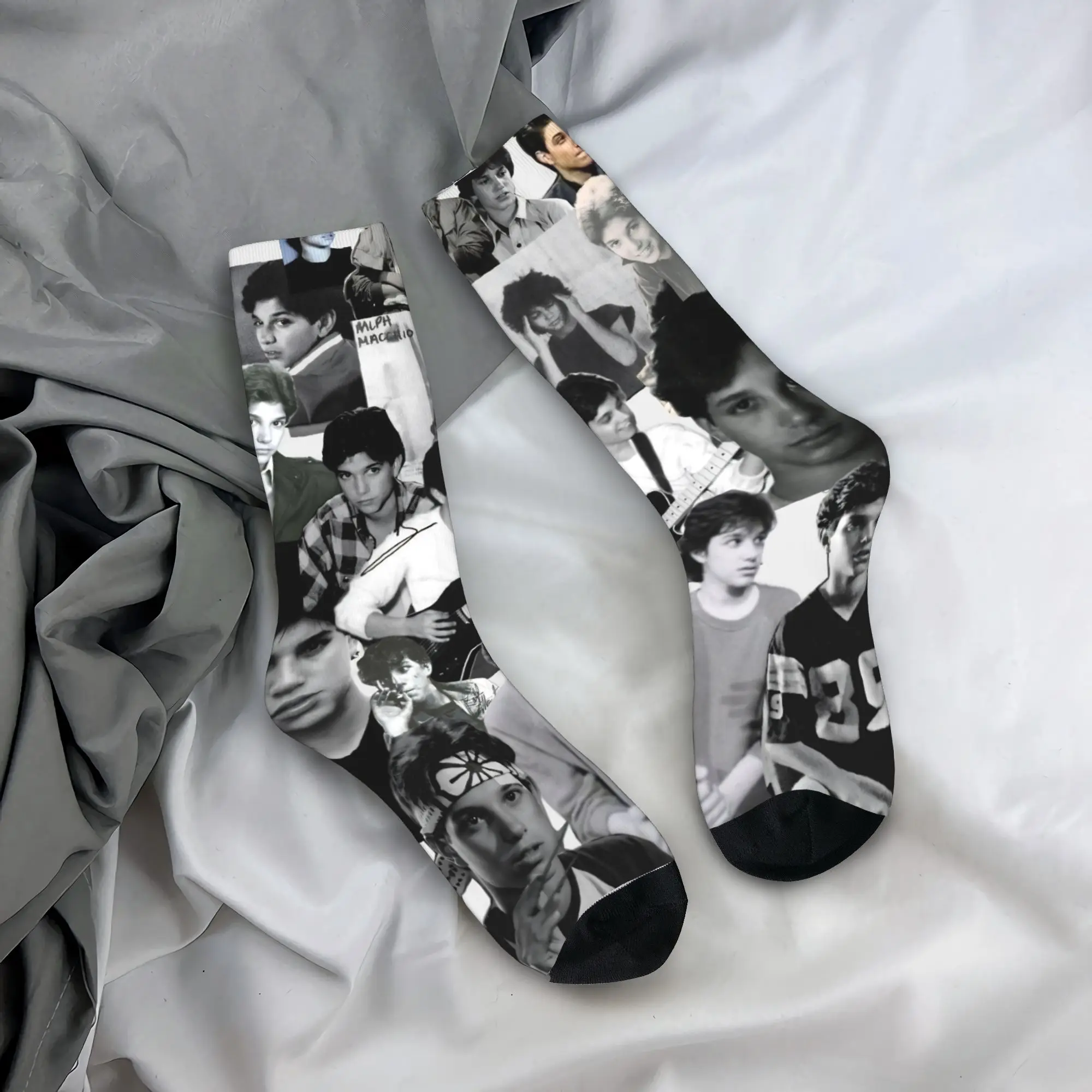 

Чулки Ralph Macchio, носки для пар, теплые мягкие модные носки, осенние нескользящие дизайнерские носки для велоспорта, подарок на день рождения