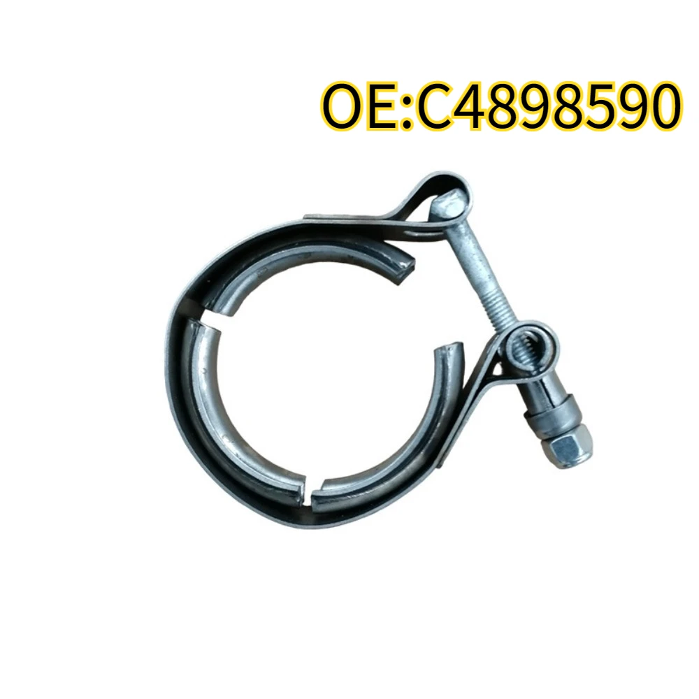 

High quality New For C4898590 Suitable for Dongfeng Cummins ISDE engine turbocharger transition pipe clamp