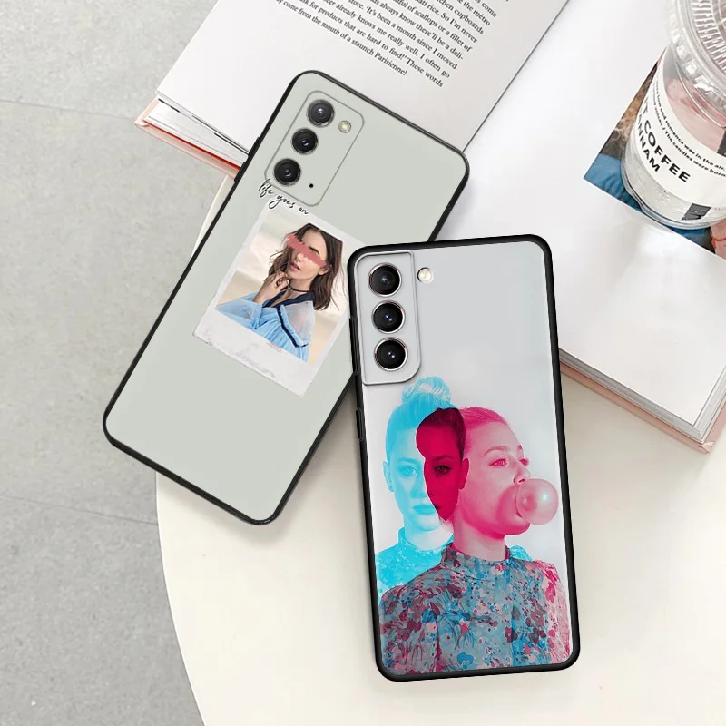 Phone Cases For Samsung S24 Plus Note20 Ultra S23 FE S22 S21 S20 Lili Reinhart Riverdale Galaxy S10 Lite Soft Shell Case Cover