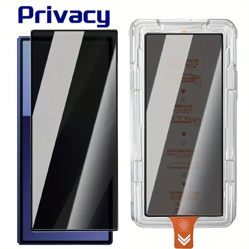 2 Stück Einfach zu Installierender Displayschutz für Samsung Galaxy Z Fold 7 8 Z Fold7 ZFold7 Privatsphäre Anti-Spionage Klare Front-Hartglasfolie – Detail 10