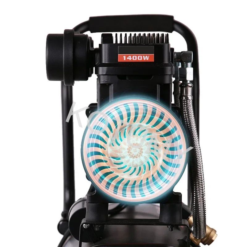 Small Silent Oil-Free Air Compressor Pneumatic Tool/Painting Operation Multifunctional Portable Woodworking Air Pump 1400W