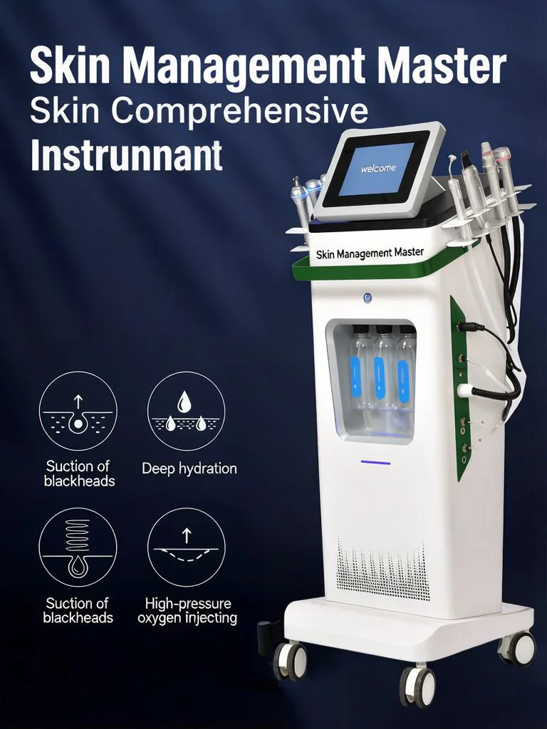 Skin Management Master Facial Blackhead Removal, Pore Cleaning, Hot And Cold Introduction, Beauty Salon Exclusive