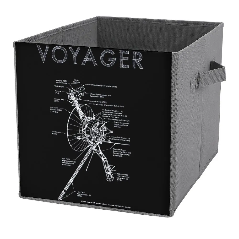 Voyager Spacecraft Diagram Essential Storage Bins  Folding Storage Box Organizer Division Storage of Pet Toys Lifting Hand Conve