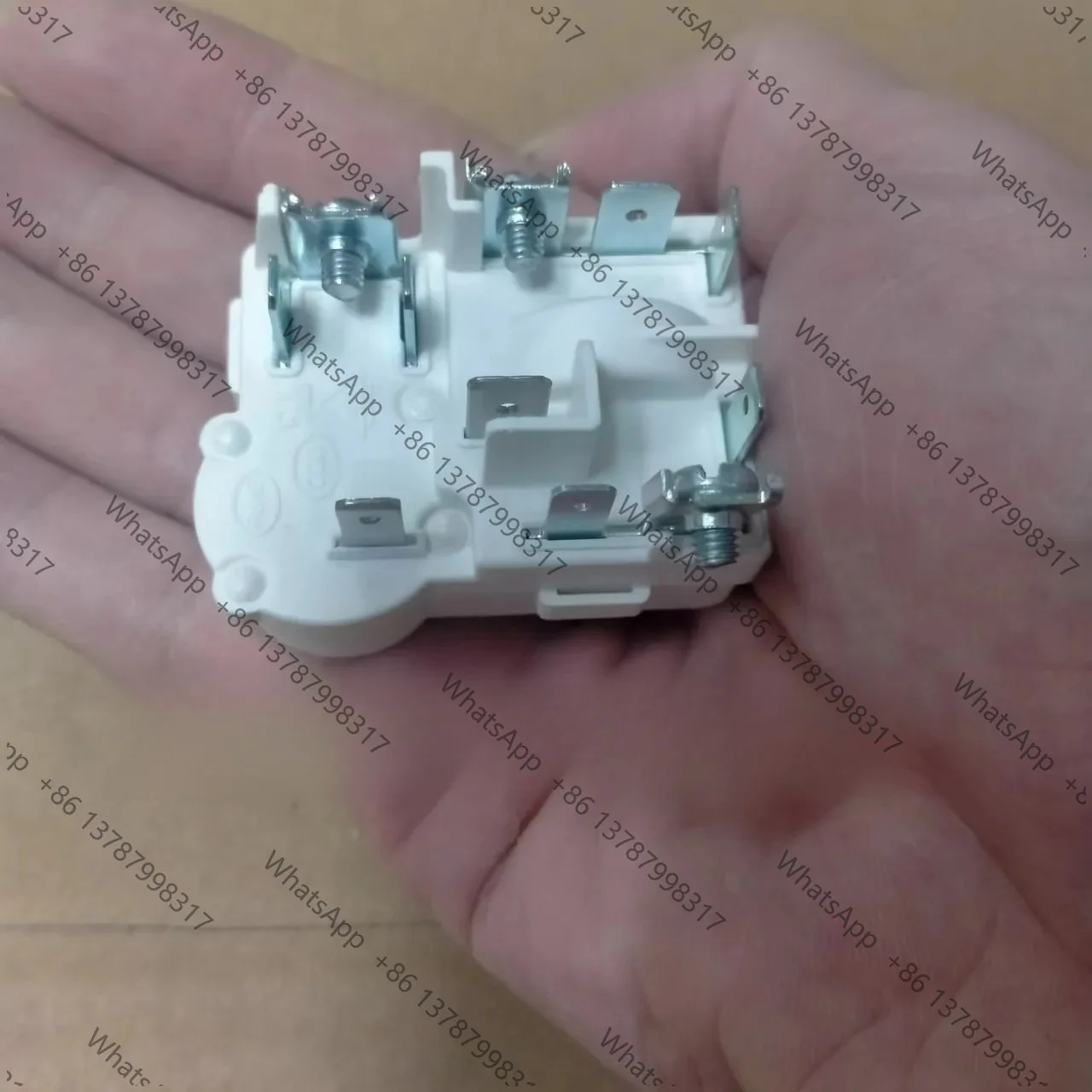 Refrigerator Compressor PTC Starter Zhb50-120P15C Universal Overload Protection Relay White