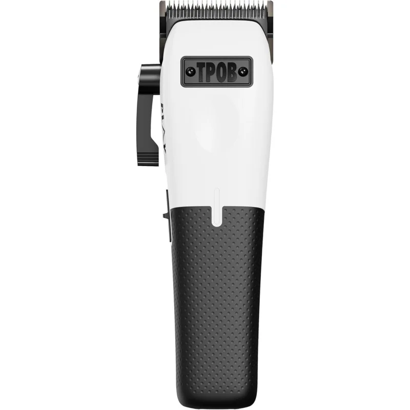 TPCB Play Barber Tondeuses à cheveux pour hommes 7500 tr/min avec poignées en caoutchouc (blanc 3 jeux)