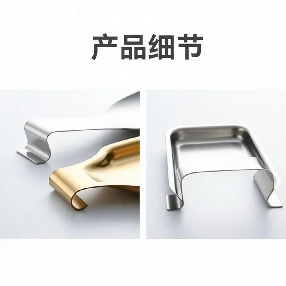 Creative 304 Stainless Steel Fan Shape Serving Dish Fish Tail Snack Plate Hotel Buffet Kitchenware Table Decoration