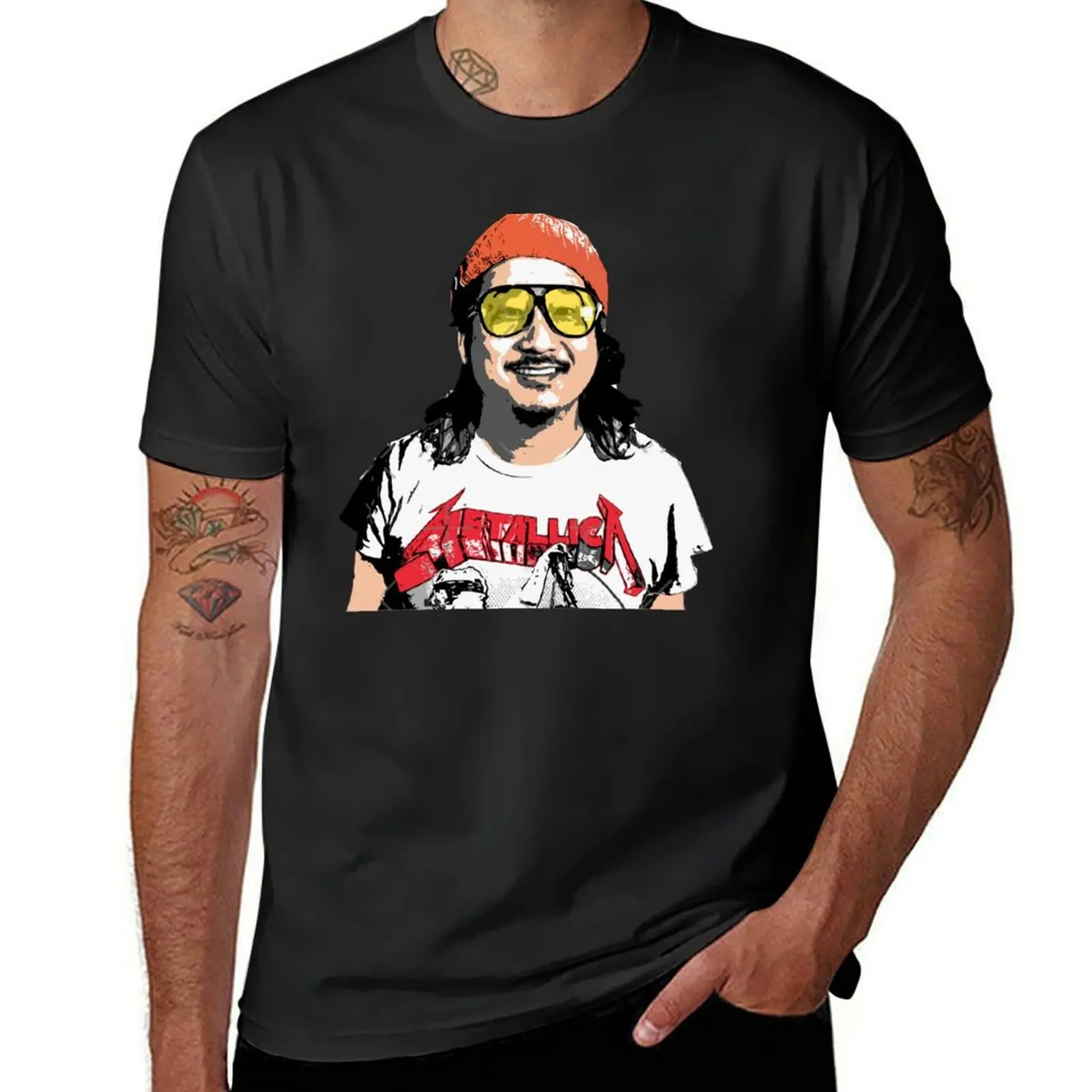 Bad Friends Merch Animated Bobby Lee Tiger Belly T-shirt T-Shirt blanks anime clothes graphics workout shirts for men