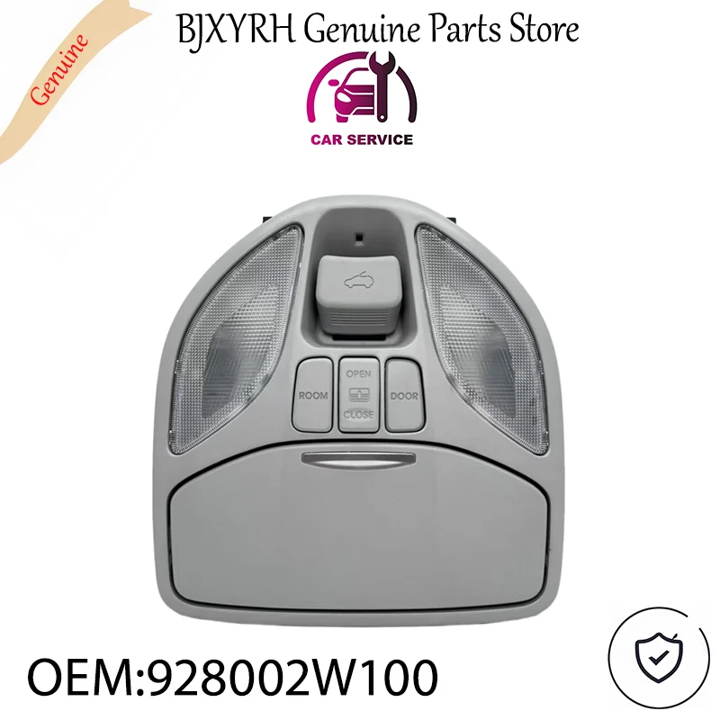 

928002W100 928004Z000 Genuine Grey Map Lamp Assembly for Hyundai Santa Fe Sport 2013-2014 OEM 92800-2W100 92800-4Z000
