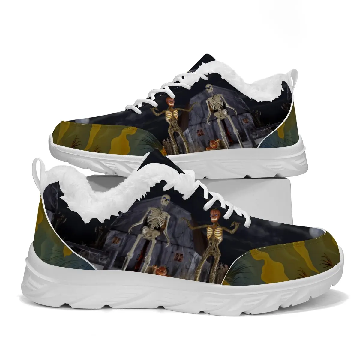 

Christmas Sneakers for Men Lightweight Slip on Mens Comfortable Walking Shoes Anti Slip Training Outdoor Casual Footwear