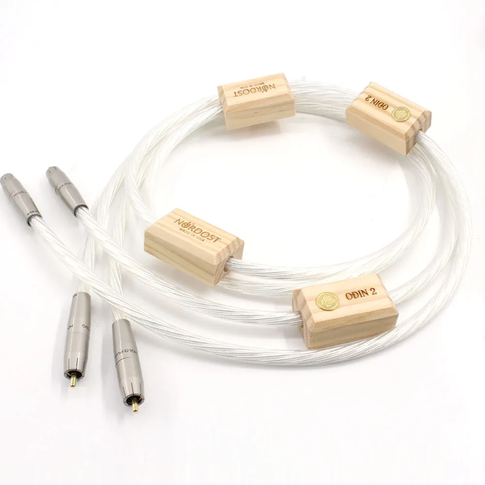 High QualityOdin 2 silver Reference interconnects RCA cable Audiophile for amplifier CD player