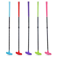 CRESTGOLF-Putters de Golf ajustables para niños, adolescentes y adultos, Mini Putter de Golf bidireccional, diestros o zurdos, paquete de 5