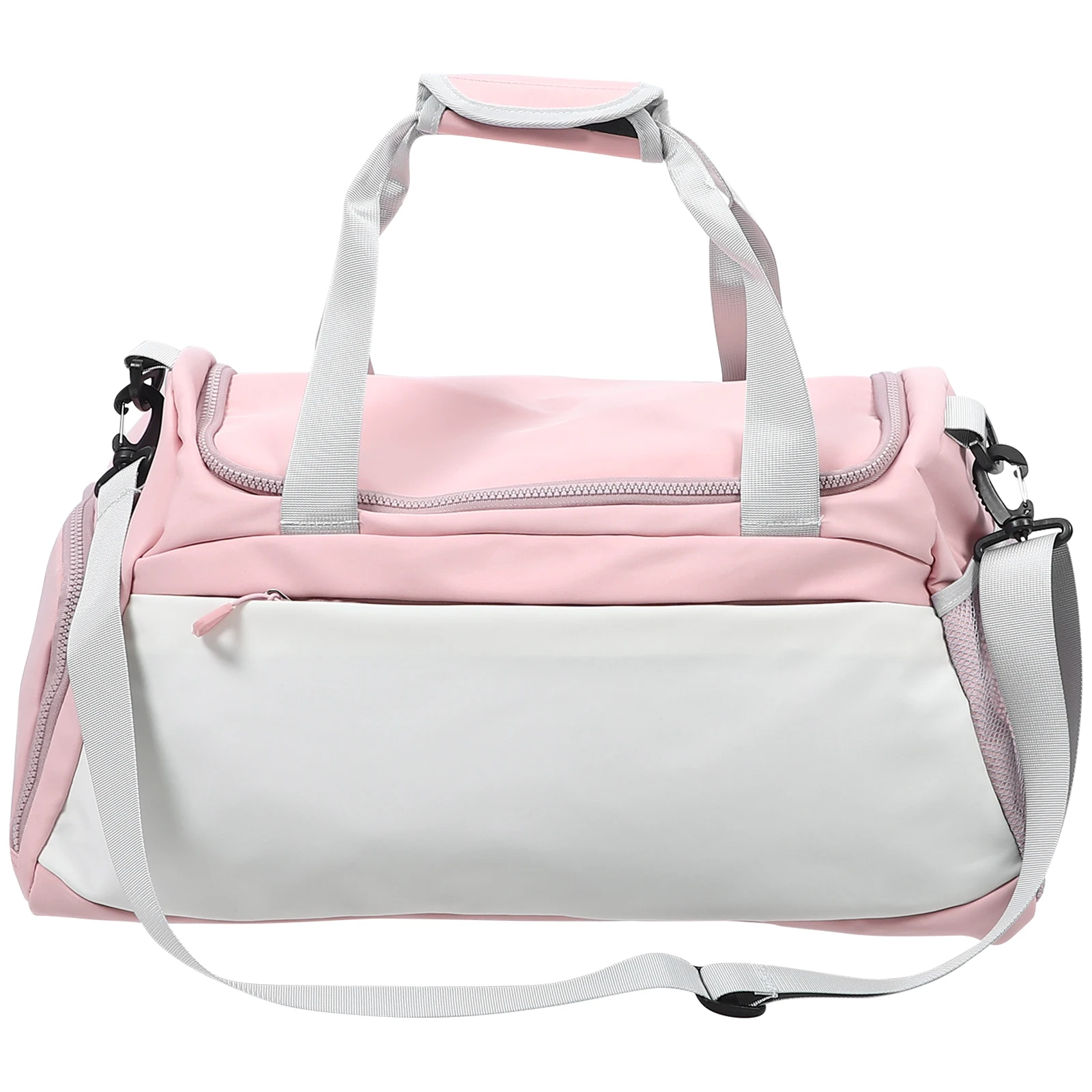 

Large Capacity Travel Bag Pink Oxford Cloth Gym Luggage Duffle Tote Women Outdoor Bag Sports Fitness