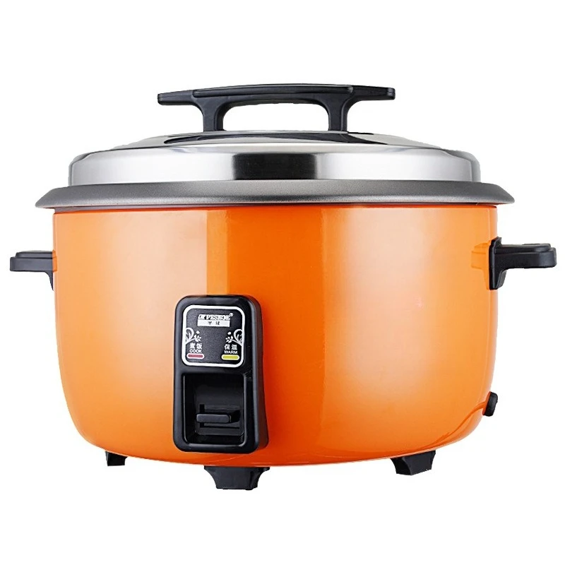 Olla Arrocera Comercial de Gran Capacidad de 13L, Olla Arrocera Eléctrica para Varias Personas, para Cantina, Hotel y Uso Doméstico