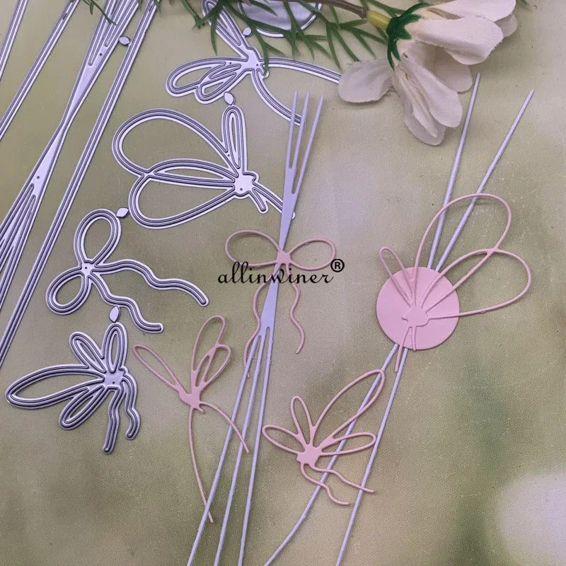 

Разнообразные металлические вырубные штампы в форме банта для скрапбукинга, декоративного тиснения и рукоделия