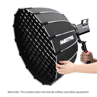 AMBITFUL Softbox Honeycomb Grid 60cm 90cm 120cm Compatible with Godox Aputure Nanlite Neewer Ambitful Deep Parabolic Softbox