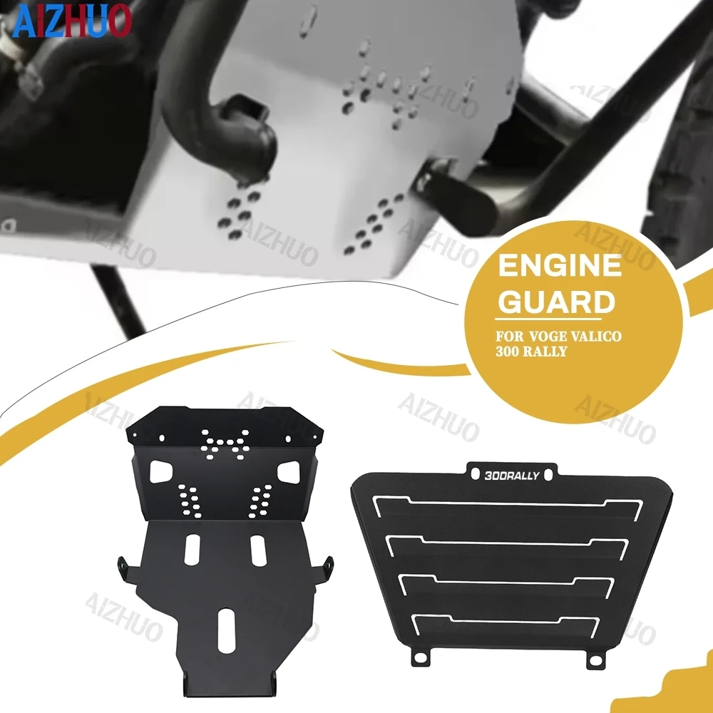 

Engine Guard For Loncin VOGE Valico 300 Rally 300 RALLY300 300Rally 2023 2024 2025 Chassis Cover Skid Plate Belly Pan Protector