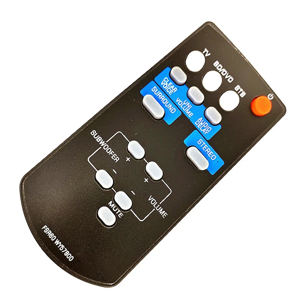 NEW FSR60 WY57800 Remote Control Fit For Yamaha Sound Bar ATS1010 YAS101 YAS101BL YAS-CU201