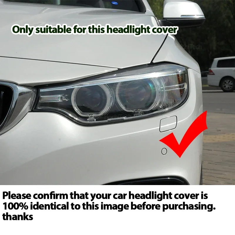 Headlight Cover for BMW 4 Series F32 F33 F36 Pre-facelift 2013 2014 2015 2016 Headlamp Shade Headlight Clear Lens Shell Cover