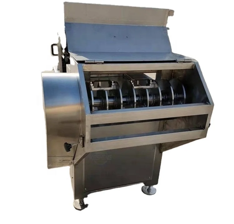 

Full Automatic Frozen Meat Chunk Cutting Flaker Frozen Meat Slicer Crusher for Frozen Meat Good Price