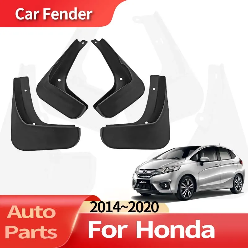 

Auto Accessories For Honda Jazz 2014–2020 Fender Lining Car Fender Anti-sand Splash Mud Guard Skin Punch-free Installation Tools