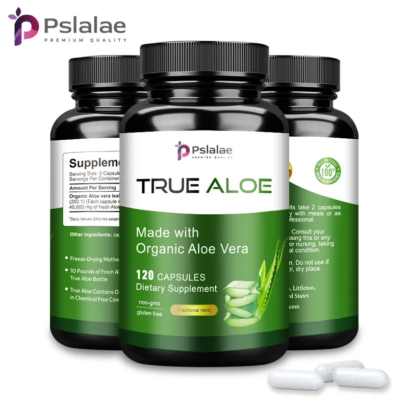 

True Aloe - Balances Stomach Acid, Improves Digestion, Soothes Joints, and Promotes Healthy Aging