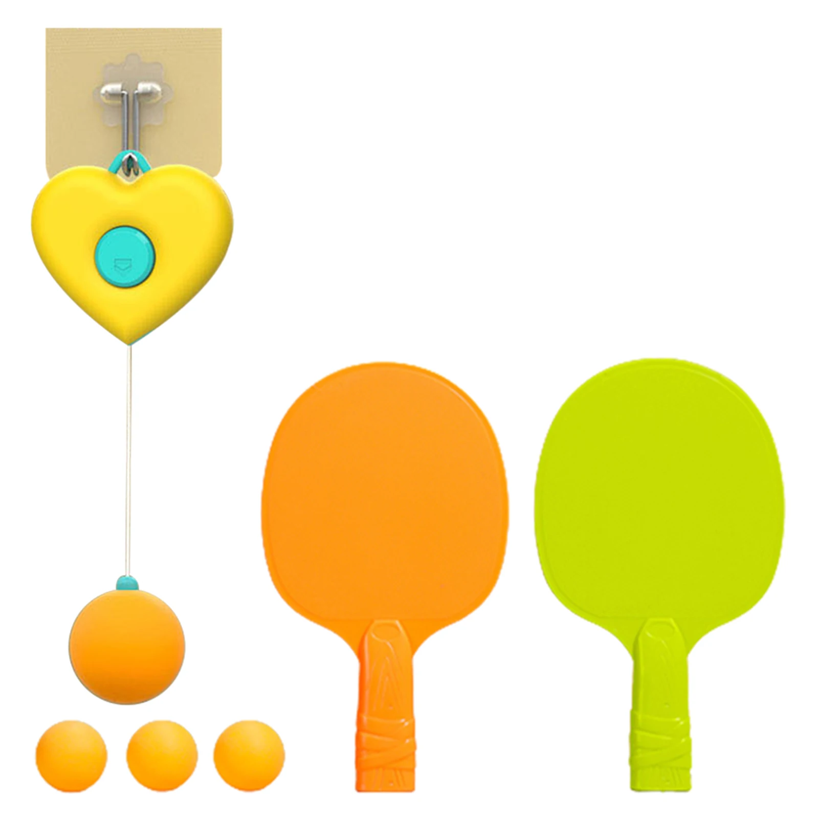 Hanging Table Tennis Trainers For Kids Multifunctional Pingpong Training Device For Home