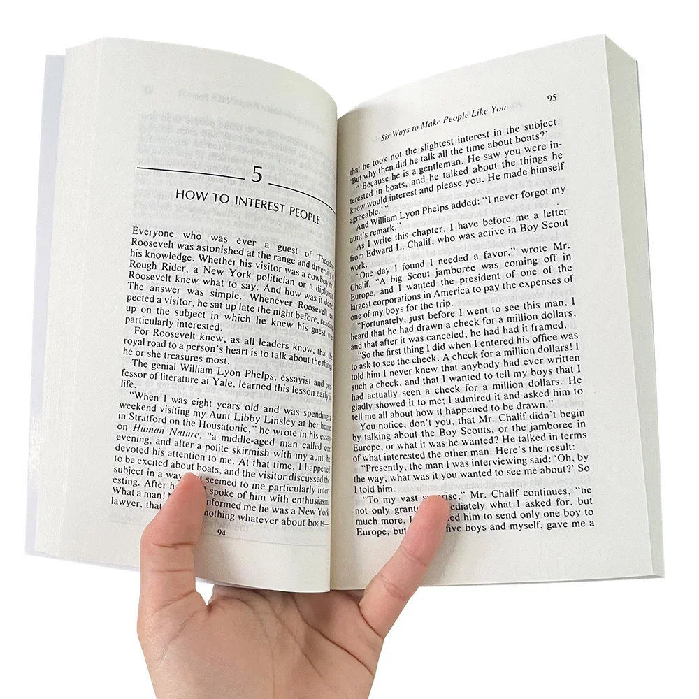 How To Win Friends & Influence People By Dale Carnegie Interpersonal Communication Skills Self-improvement Reading English Book