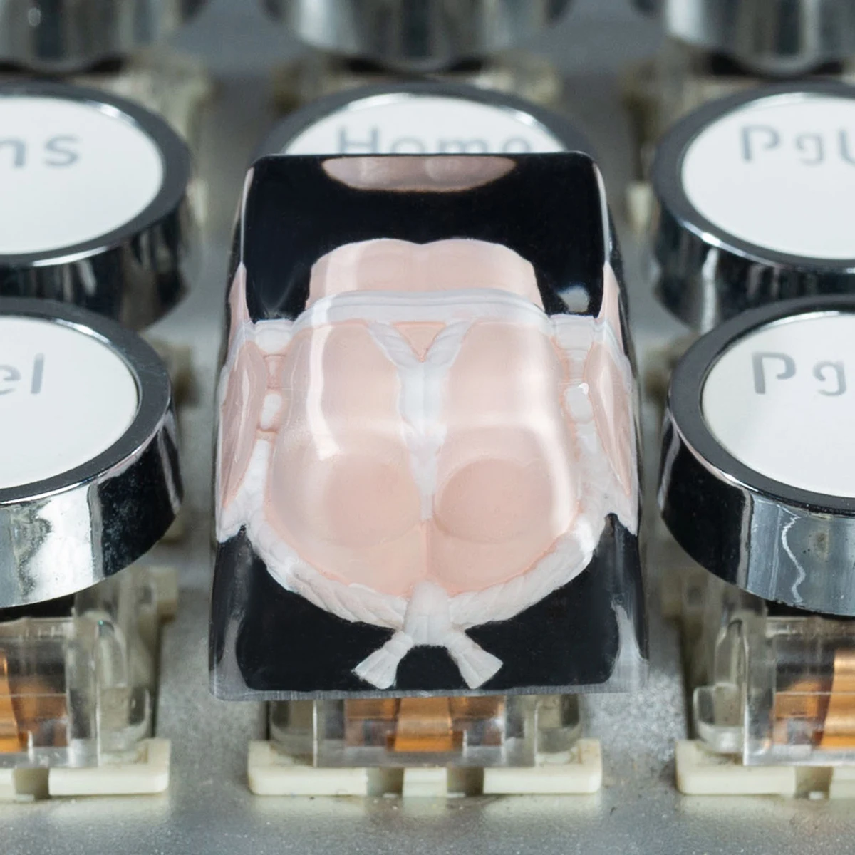 

Vibrant Bikini Keycap - Handmade 3D Resin Mechanical Keyboard Key, Bold & Stylish, Excellent Choice for Gifting