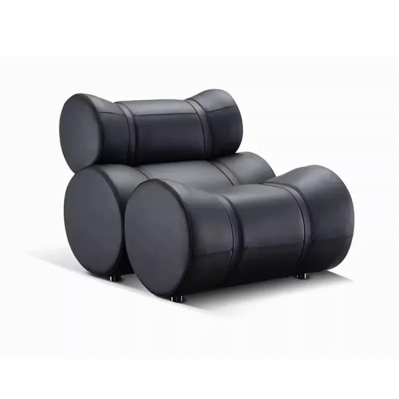 Single sofa chair Italian minimalist leisure villa can lie down creative retro medieval single chair