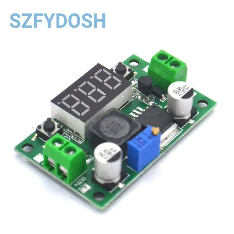 LM2596 BUCK 3A DC-DC Voltage Adjustable Step Down Module 4.0~40V to 1.25-37V Adjustable Regulator With LED Voltmeter LM2596S