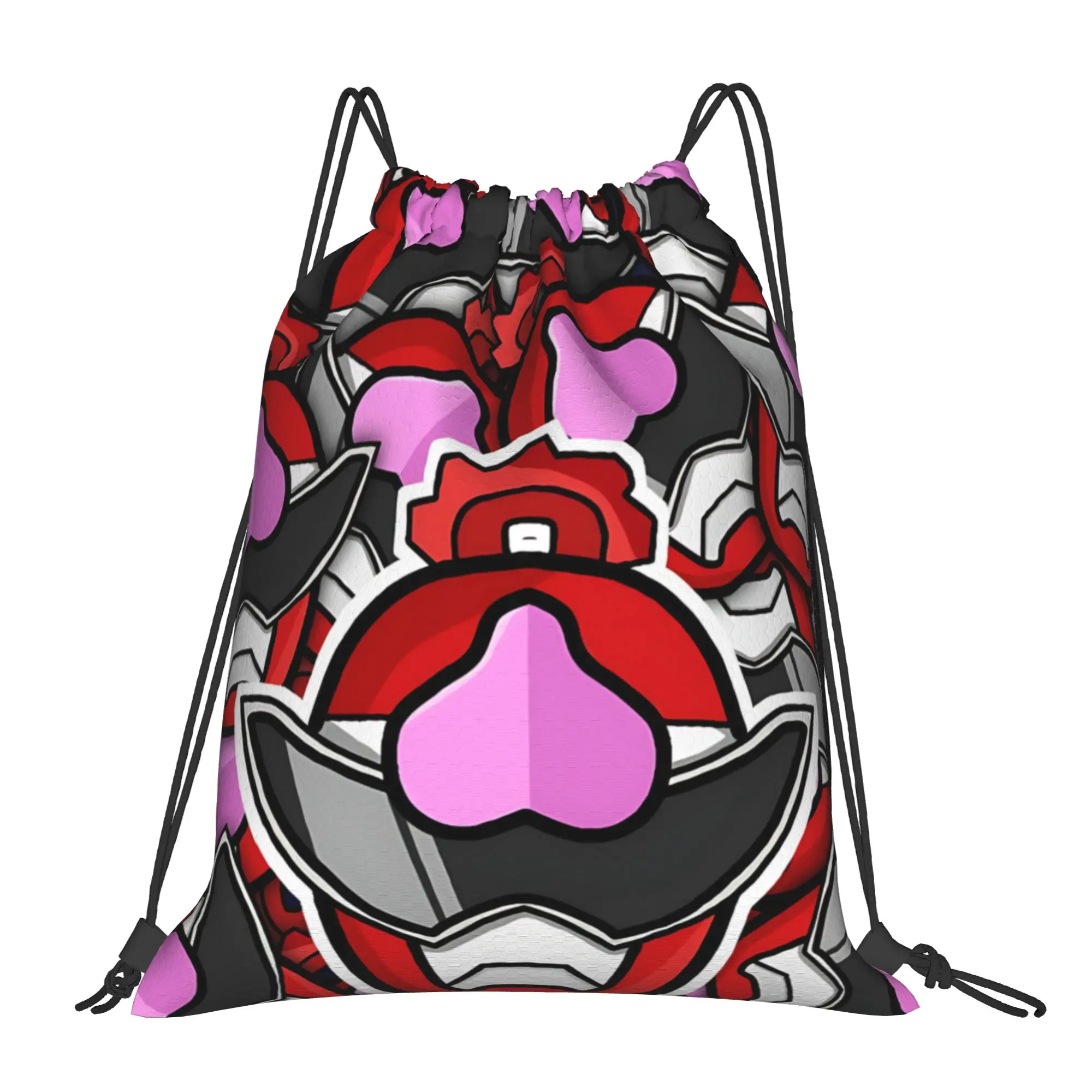 For travel Pouch Super Sentai best gift Kawaii Drawstring Bags Sports Shoe Clothes Storage Multi-function Teen Portable Rucksack