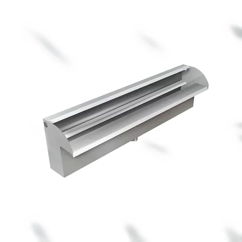 

Stainless steel waterfall waters outlet courtyard waters curtain wall water outlet sink water feature wall fish