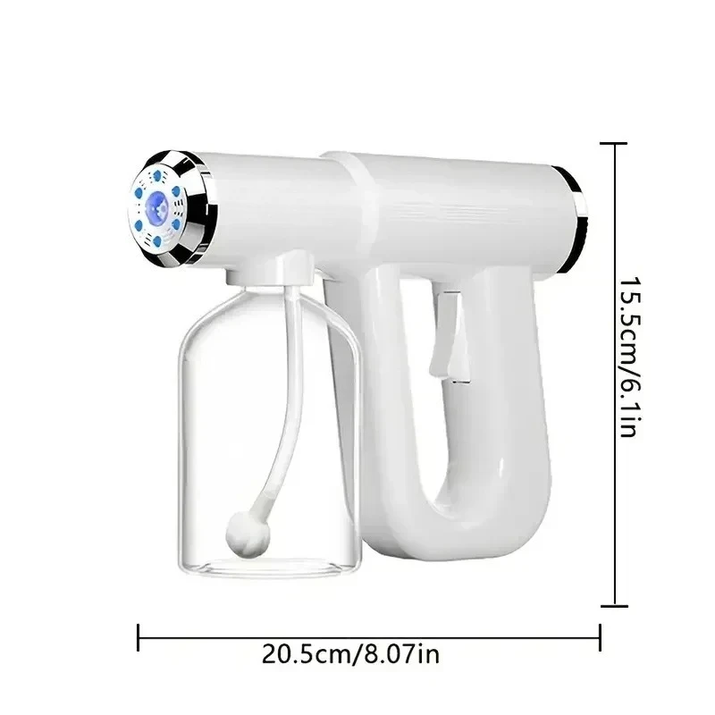 Blue Light Nano Hair Care Spray 300ML - USB Rechargeable Wireless Steam, Professional Styling Tools