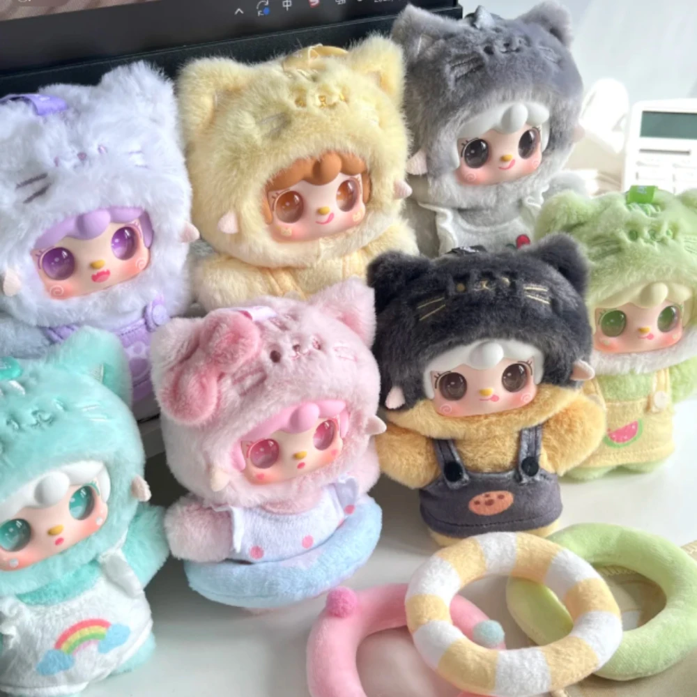 

Yooki Summer Party Blind Box Cute Kitty Dolls Action Figure Mystery Box Anime Figures Surprise Bag Cartoon Collection Model Gift