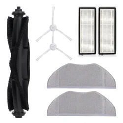 HEPA Filter Central Roll Main Brush Side Brush Mop Cloth Rag for Qihoo 360 S6 Pro S9 X95 Robotic Vacuum Cleaner Parts