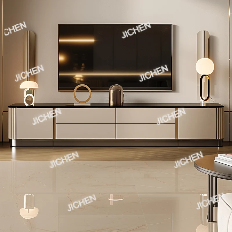 

Rustic Nordic Coffee Table Designer Glass Top Minimalist Storage Coffee Table Living Room Modern Tavolino Da Salotto Furniture