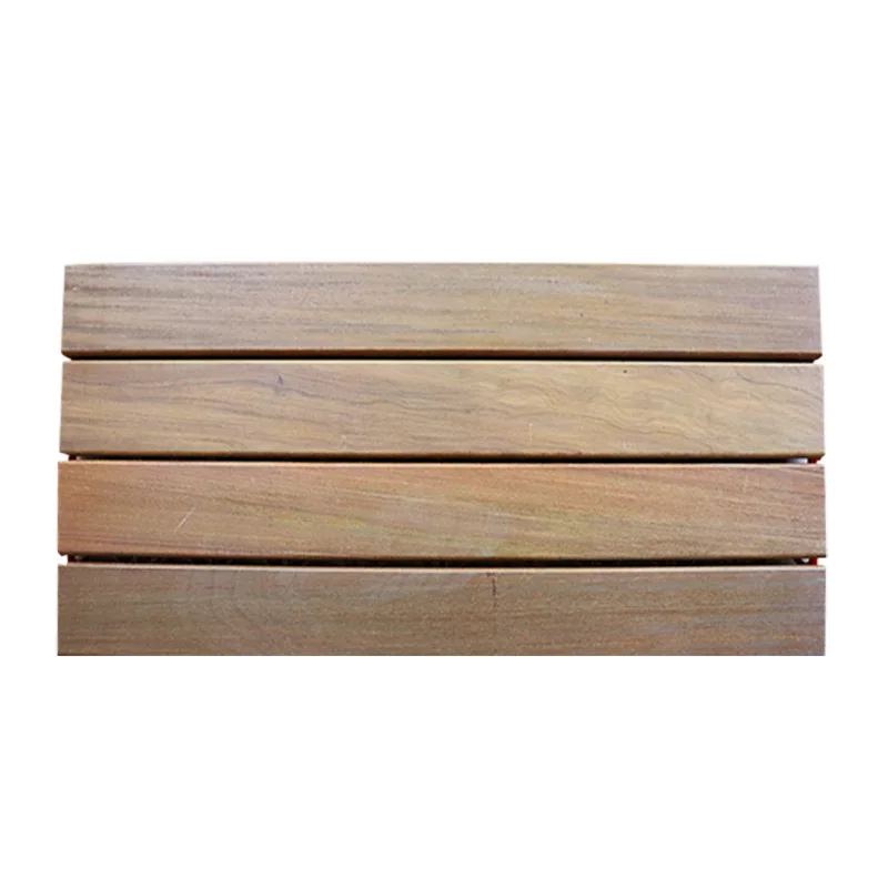 Anti-corrosive wood outdoor assembled wood floor, balcony terrace garden outdoor solid wood splicing floor