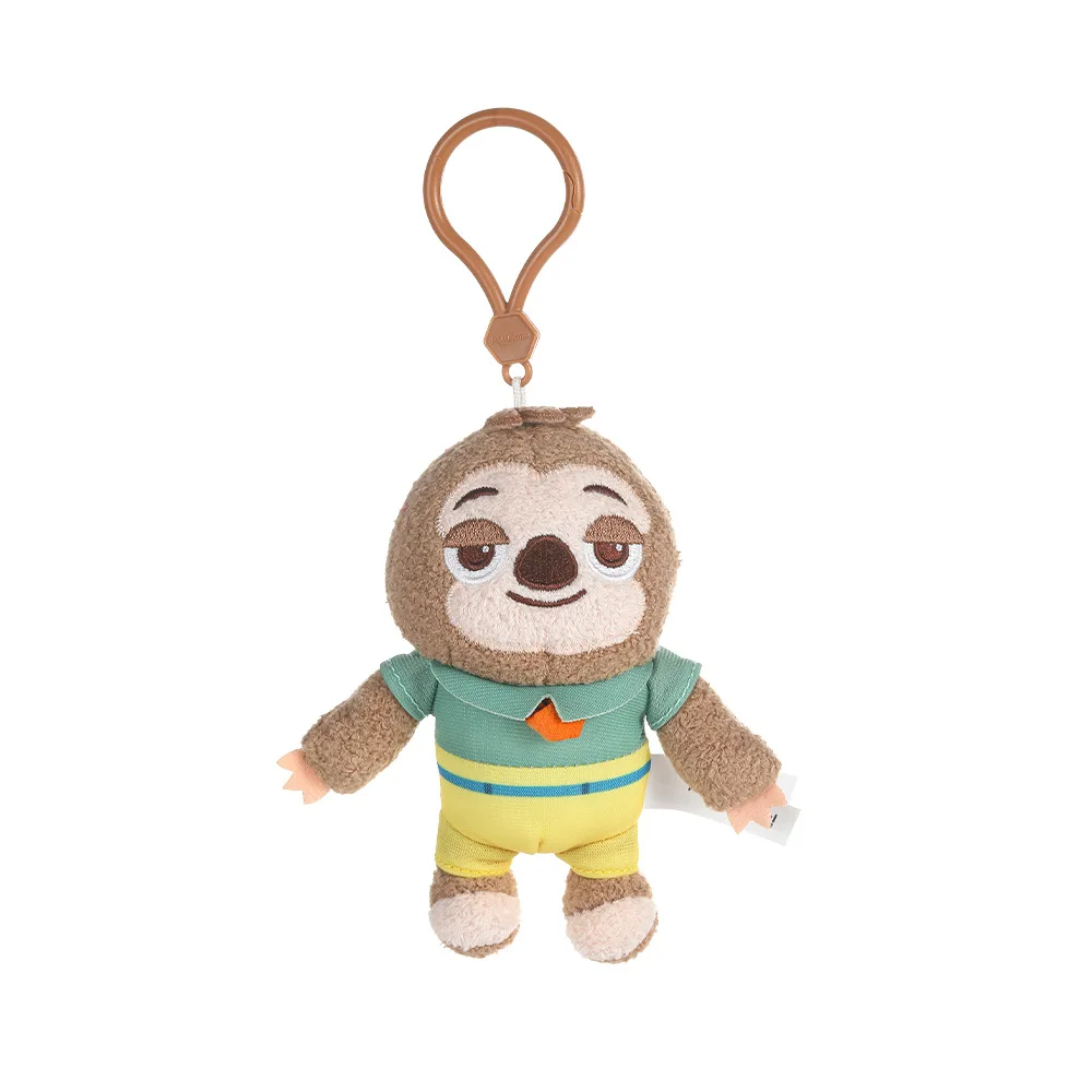 Disney Zootopia Bolt Judy Hopps Nick Wilde Zaino Ciondolo Peluche Cartone Animato e Simpatico Portachiavi Bambola Regalo di Compleanno per Bambini