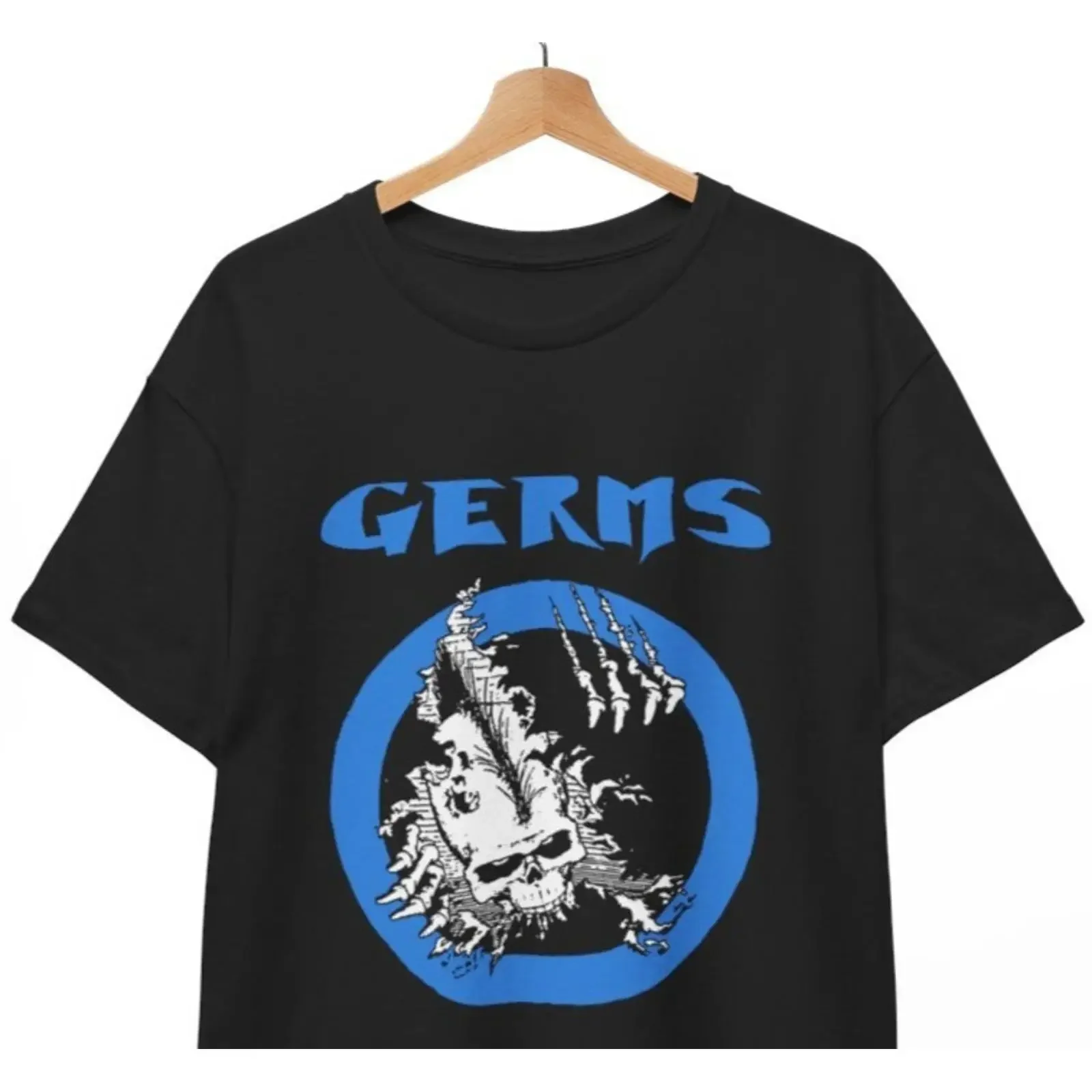 T shirt The Germs maglietta unisex vintage hardcore punk darby crash pat smear vintage Washed homme fashion Soft Casual