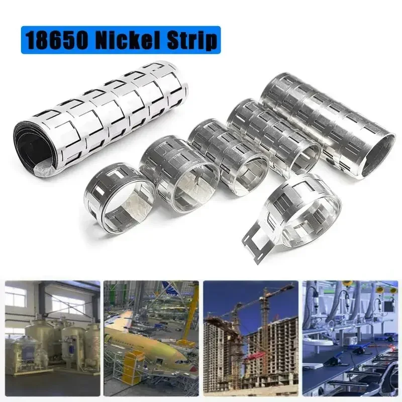 10-1 meter Nickel Strip 1P-6P 18650 Battery Nickel Sheet Plate Connector Steel Belt Spot Welding Machine Battery Welder 1P-6P