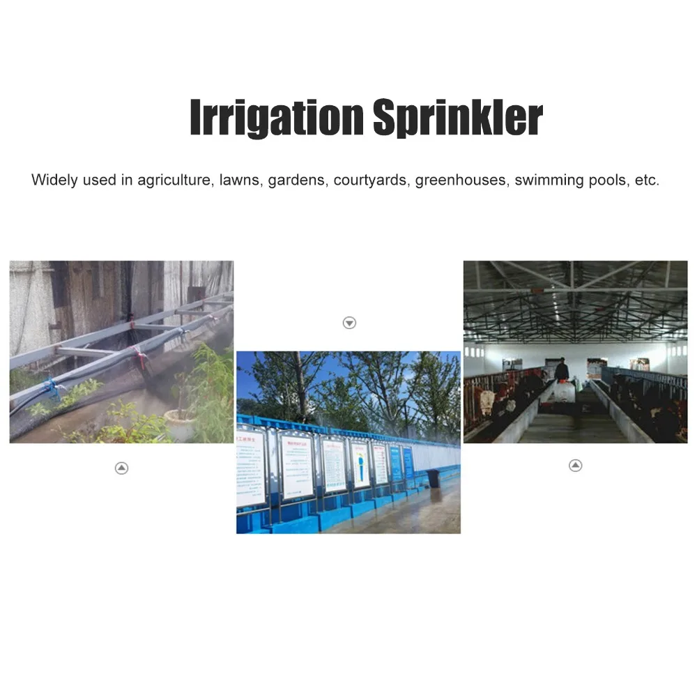 100pcs 4L/H Irrigation Dripper 4/7mm 1/4 Inch Drip Sprinkler Dark Green Water-Saving Irrigation Nozzle Vegetable Patch Watering