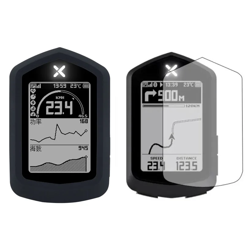 Xoss navバイクコンピューター用のソフトシリコン保護カバー,サイクリングアクセサリー