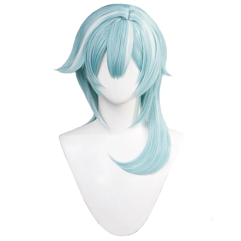 CosplayIN LAGER Eula Perücke Spiel Genshin Impact Cosplay DokiDoki Halloween Eula Cosplay Perücke Genshin Impact Eula Cosplay Haar