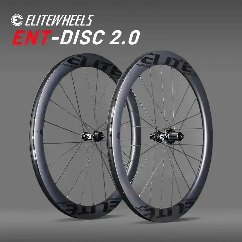 ELITEWHEELS ENT カーボンホイール　リムブレーキ　訳あり ELITEWHEELS カーボンホイール ENT 2.0 ディスクブレーキ 700c