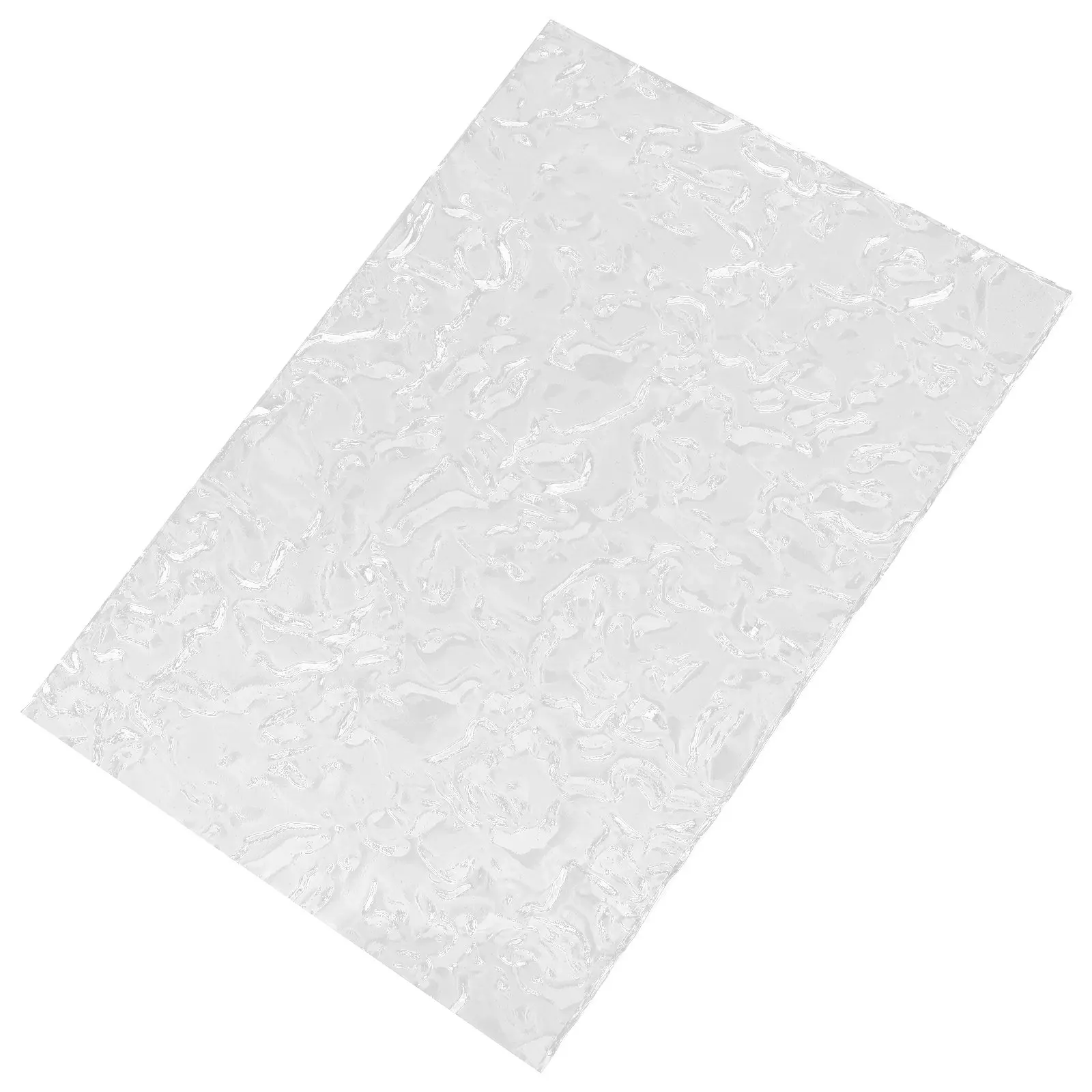 Water Ripple Transparent Acrylic Board Decorative Coaster Jewelry Display Photo Background Panel Water Ripple Plastic Board