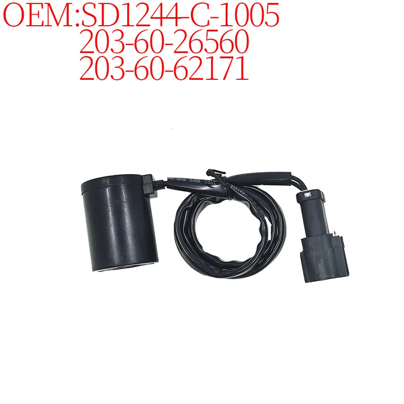 

Excavator Accessories 203-60-26560 SD1244-C-1005 203-60-6217 Solenoid Valve Coil (12V/24V) for Komatsu PC60-7 PC120-5 New Parts