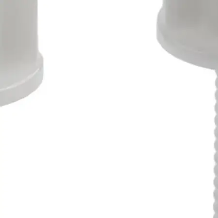 Plastic Fastener Kit Designed for Toilet Seat Hinge Maintenance Including Mounting Bolts Screws and Supporting Washers