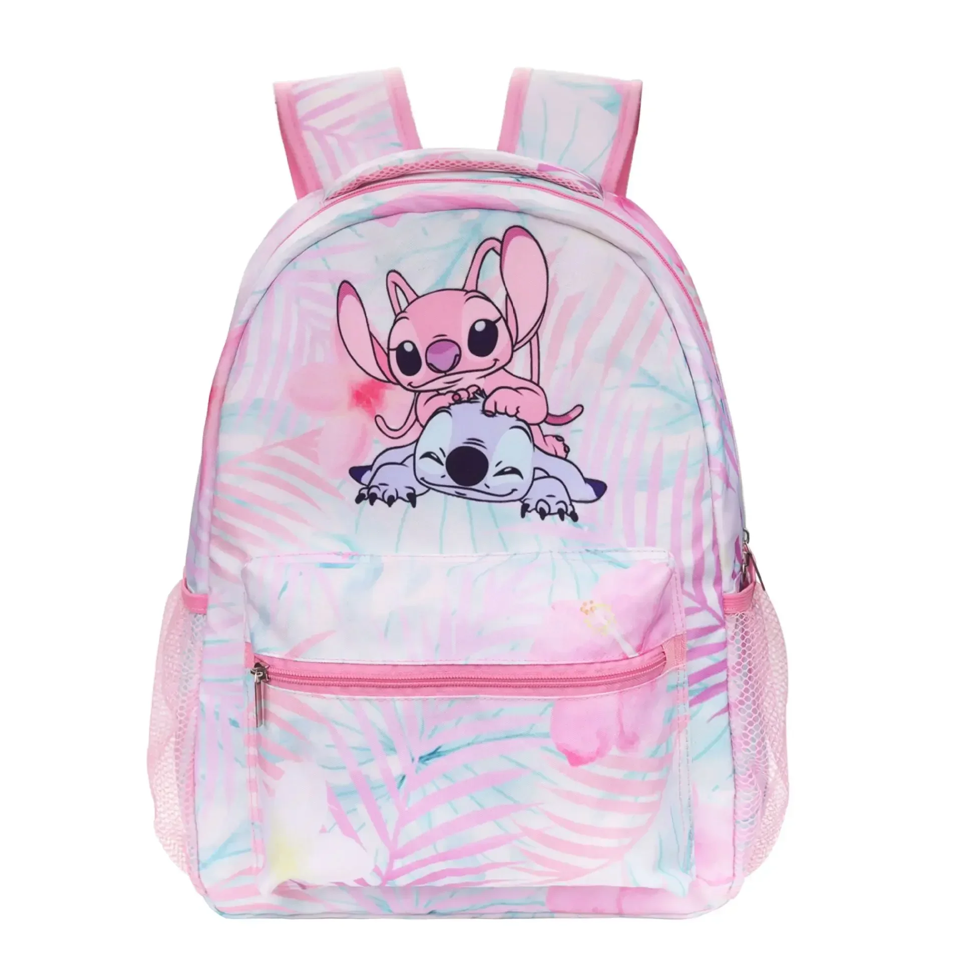 MINISO Stitch Primary School Bag Children\'s Cartoon Backpack Backpack Boys Girls Anime Kawaii Cartoon School Bag Mochila