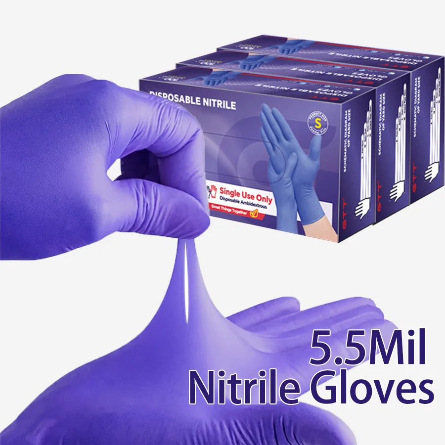 200PCS Nitrile Glov…