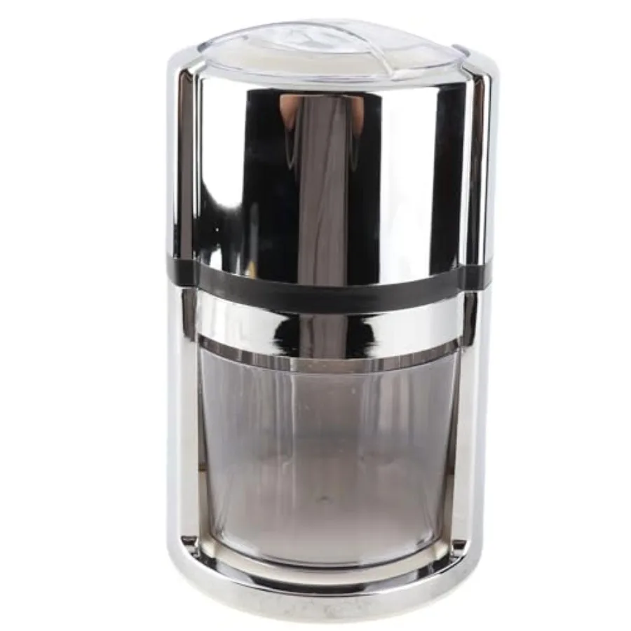 

Manual Ice Crusher for Shaved Ice Portable Hand Crank Ice Shaver with Stainless Steel Blades, Compact Design for Home, Parties,